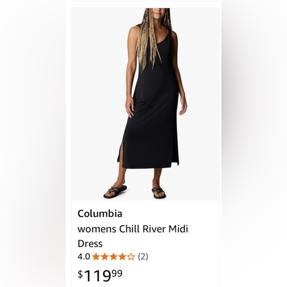 Columbia Women’s River Chill MIDI Dress NWT Size S  Retails for $120 - Picture 11 of 11